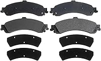 ACDelco Silver 14D834M Rear Brake Pads Semi-Metallic with Wear Sensor for Chevy Tahoe, GMC Yukon, Cadillac Escalade & More