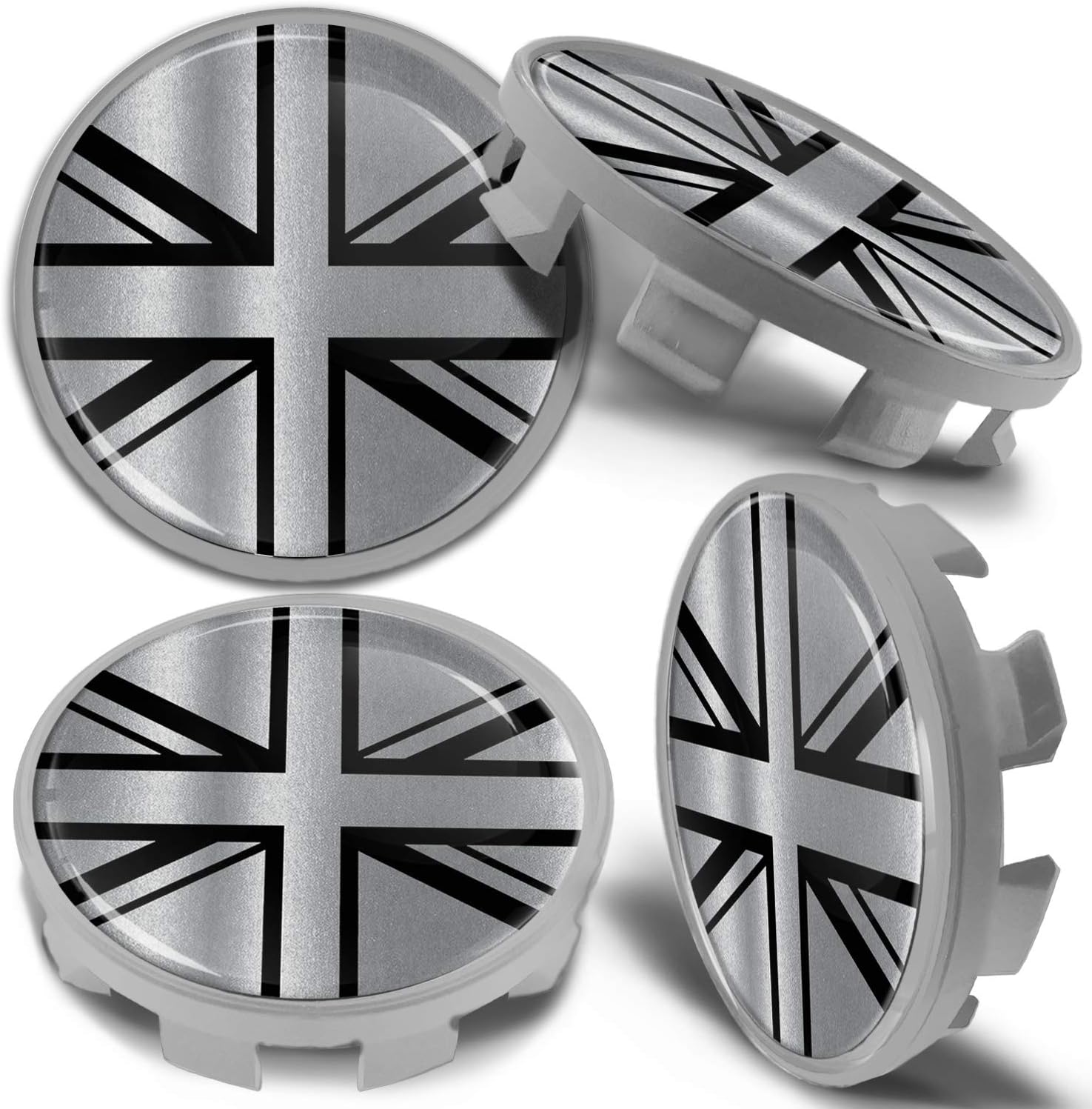 Biomar Labs 4 x 68mm Wheel Centre Alloy Hub Center Caps Compatible with BMW 36136783536 Hubcaps