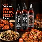 Heartbeat Hot Sauce – Heat Seekers Box Set | Scorpion Pepper, KO Edition & Meshuggah | Small-Batch Canadian Hot Sauce Gift Box with Taste-Tester Card (3 x 177 mL)