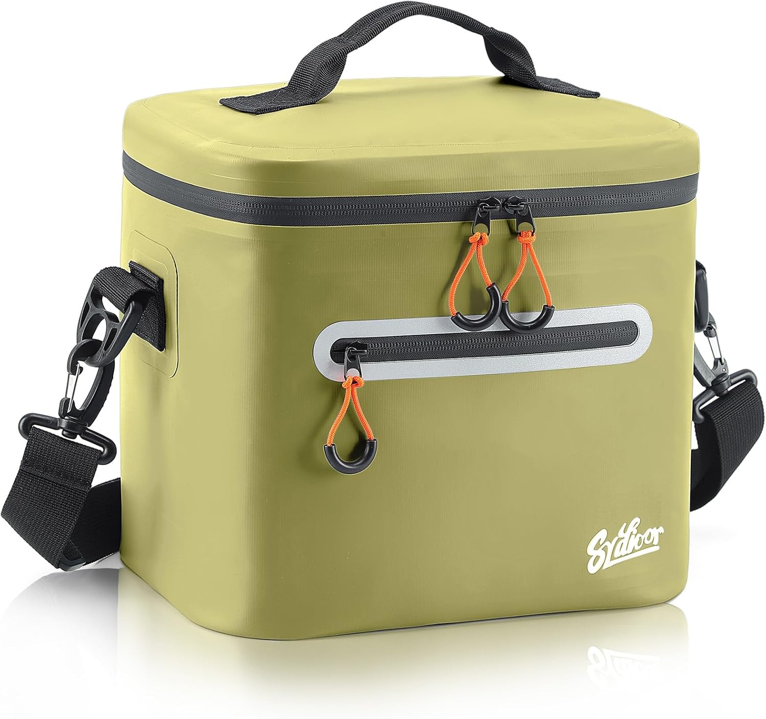 Soft-Sided Cooler Bag, 7/16/30 Can Insulated Lunch Box, Waterproof, Leak-Proof, Portable Lunch Bag for Work, Beach, Drink, Travel, Camping, Picnic