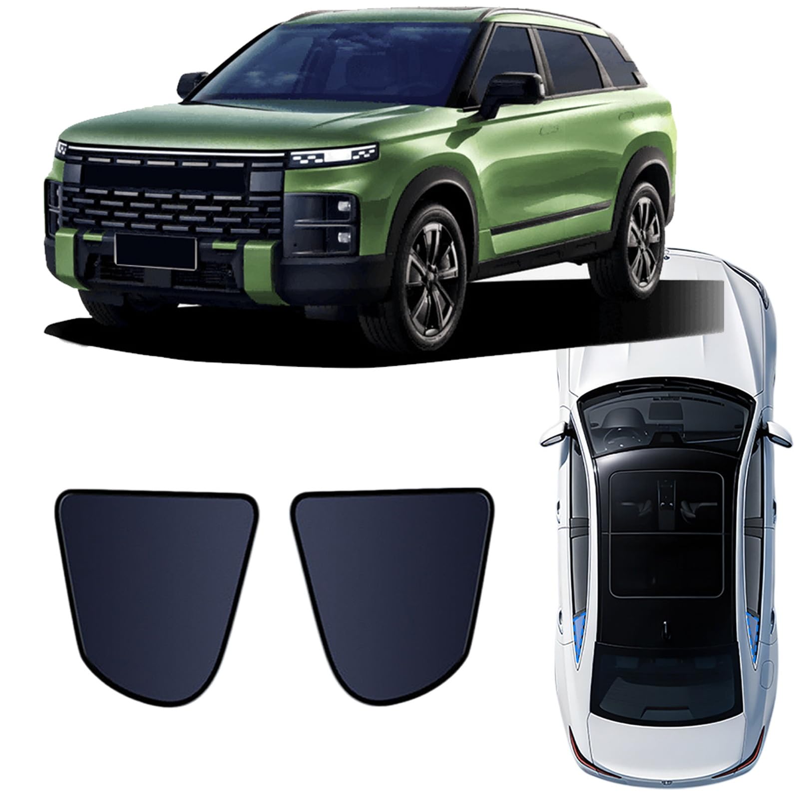 Protection solaire Chery Tansuo 06 contre la chaleur et les UV en voiture