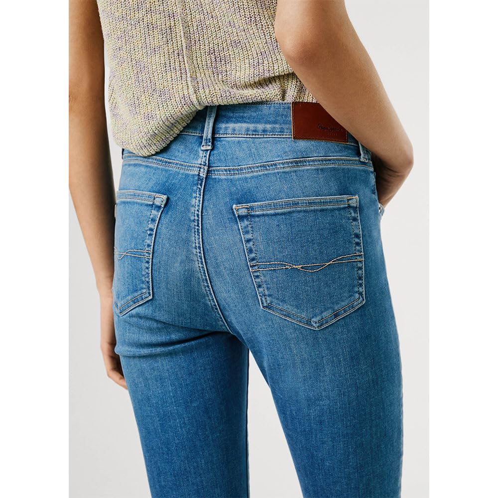 Pepe Jeans Skinny Jeans Mw Regent - Dżins Kobiety