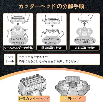 Amazon.co.jp: 替刃 パナソニック ラムダッシュ 5枚刃用 セット