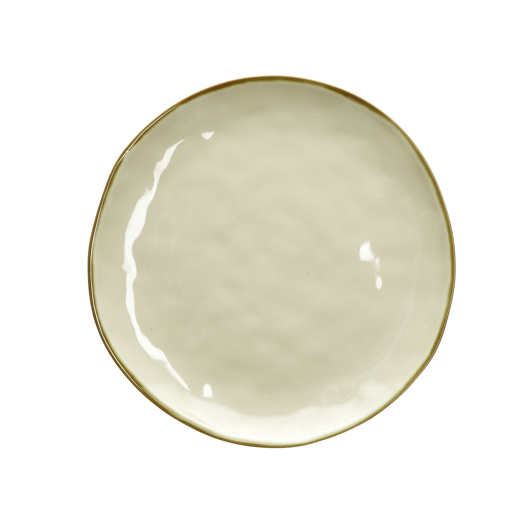 Rose & Tulipani Milano Ivory (Ral 1013) Rose & Tulipani - Ivory Concerto Dinner Plate