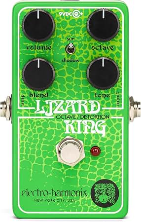 Amazon.com: Electro-Harmonix Lizard King Bass Octave Fuzz Pedal