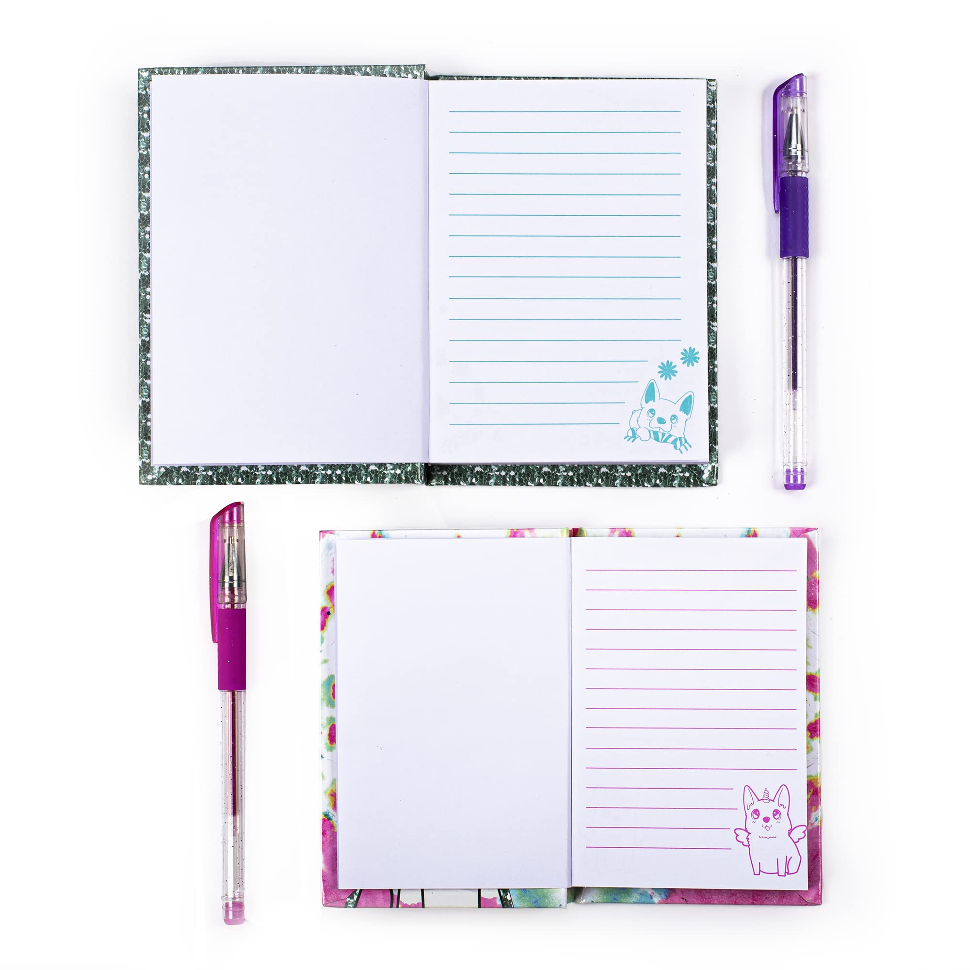 Set Creativo Unicorno Per Bambini - Album Da Disegno 176 Pagine + 12 Penne Gel + Stickers - Foto 3