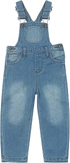 Baby Denim Overalls Kids Boys Dungrees Girls Denim Jeans Toddler Denim Dungarees Cute Workwear