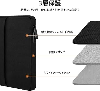 Amazon.co.jp: Arvok 360°保護 パソコンケース PCケース15 15.6 16