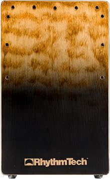 Rhythm Tech RTCCBBF Cafe Cajon, Boutique Black Fade
