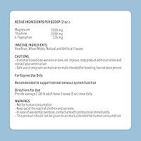 Vista 7 de Formula 707 Suplemento equino calmante bolsa de 5 libras - Alivio de la ansiedad y enfoque mejorado para caballos - L-triptófano, tiamina y magnesio