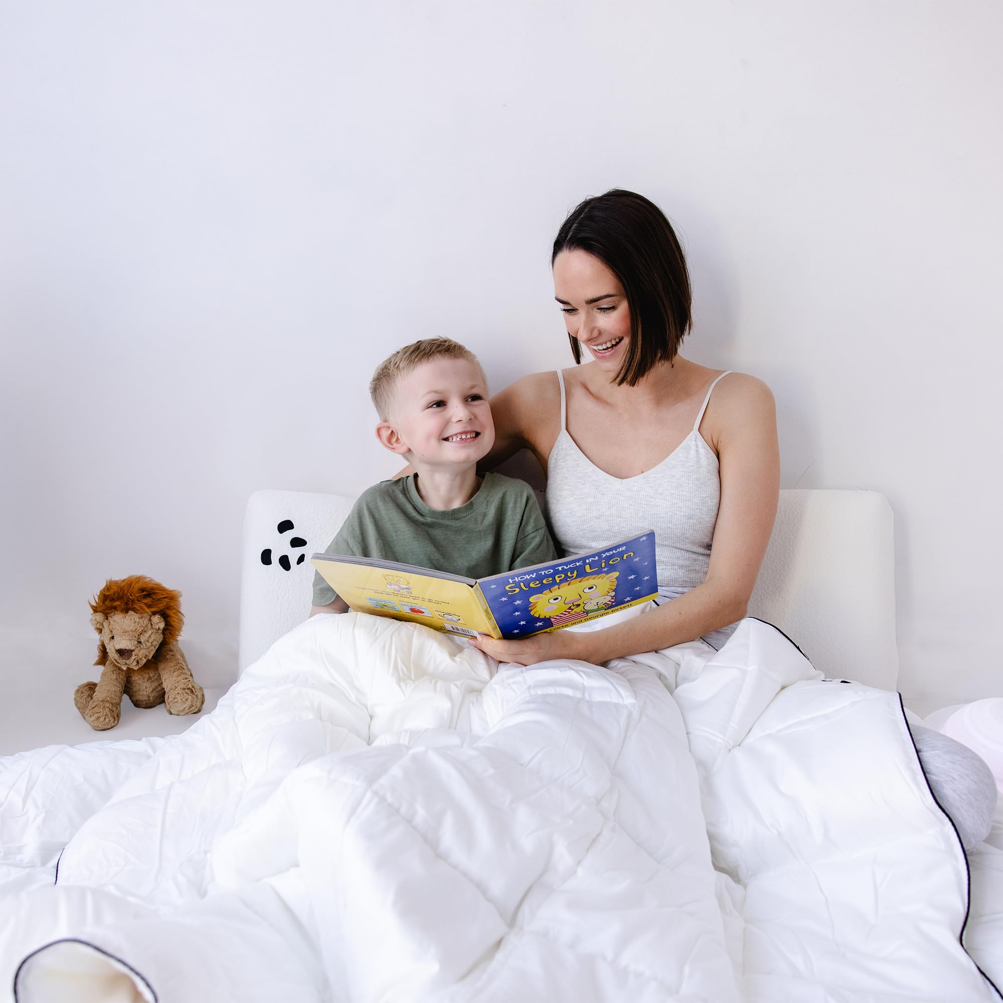 Panda Luxus-Kissen aus Memory-Schaum und Bambusfaser, für Kinder ab 4 Jahren