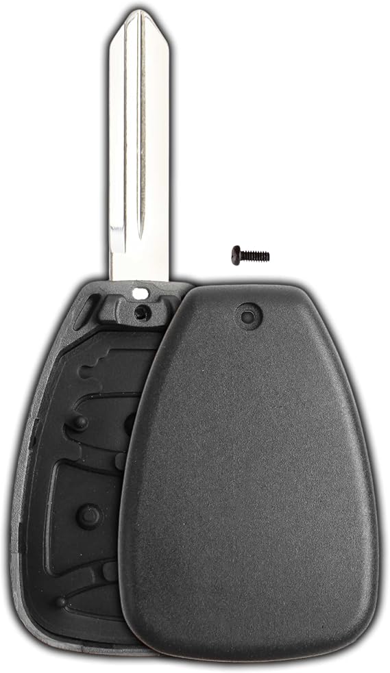 Remote Key Fob Cover Shell Case for 2005-2009 Dodge Jeep (KOBDT04A)