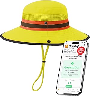 GearTOP Safari Hat for Men Sun Hats for Women UV Protection UPF 50+ Fishing, Gardening, Hiking Hat (22-23 1/2")