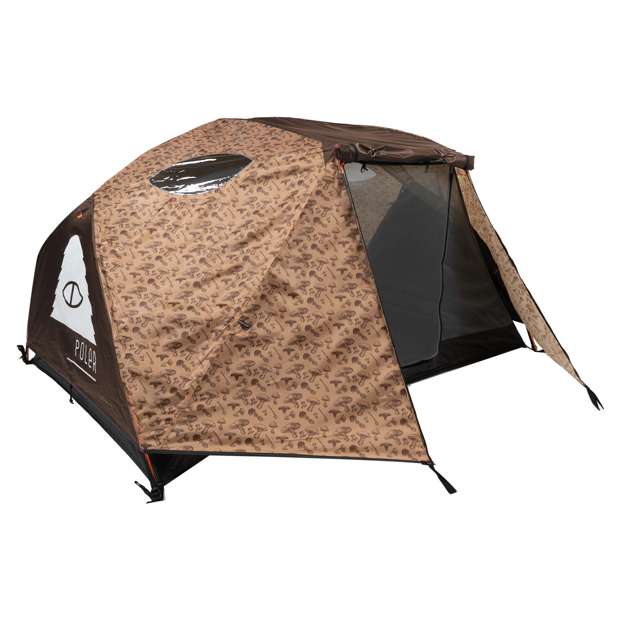 POLER(ポーラー)2 PERSON TENT G BROWN アウトドア キャンプ テント ２人用 正規代理店モデル