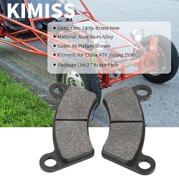 Bremsbeläge Für China ATV Jinling JLA-21B/JLA-923 – 2 Stück, Aluminiumlegierung, Langlebig & Stark