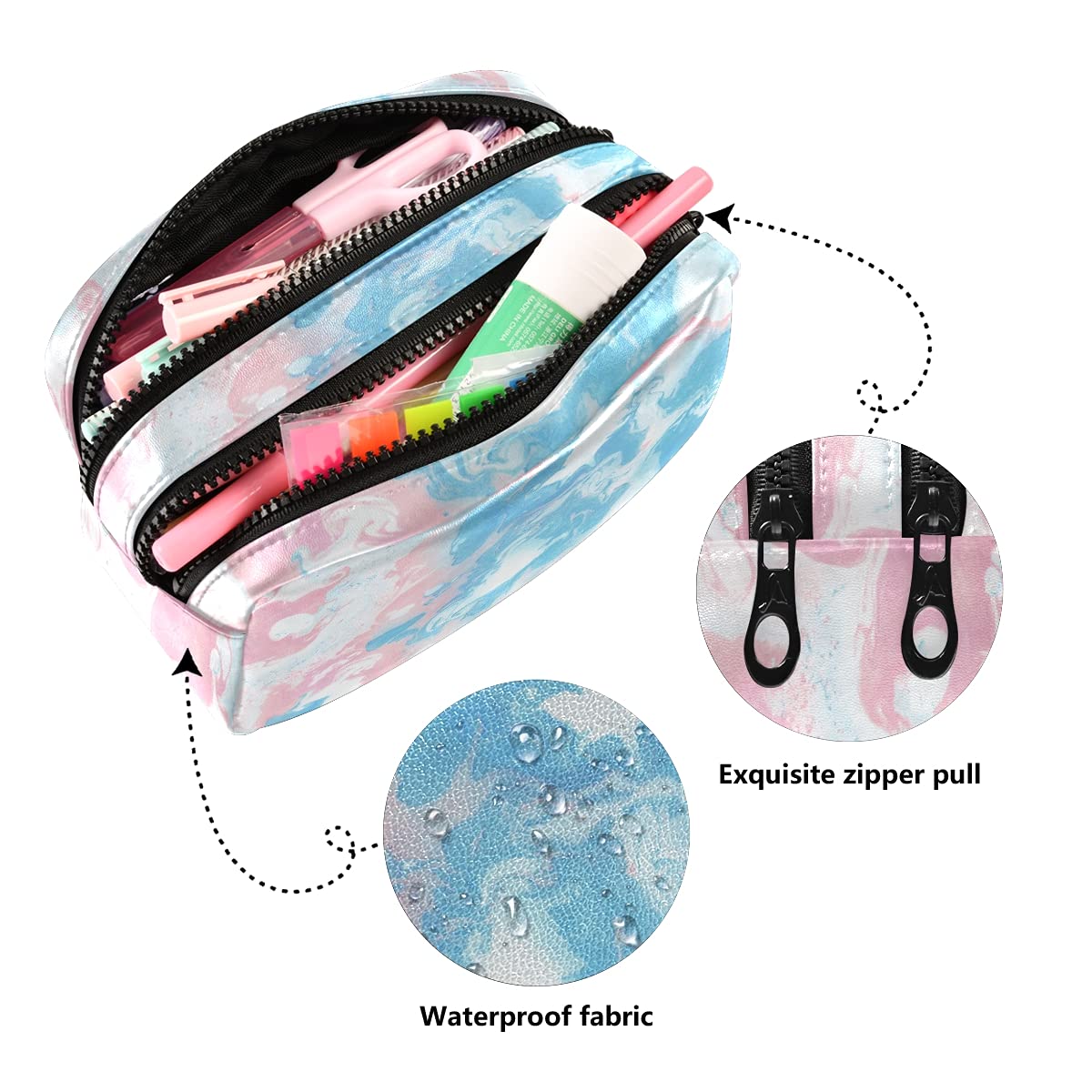 Estuche Para Lápices De Arte Moderno Para Niños Y Niñas, Con