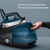 Vista 4 de Rowenta Estación de Vapor, Suela de Acero Inoxidable, Plancha Profesional para Ropa, Tanque Removible de 1.1L, Calentamiento Rápido, 1800 Vatios
