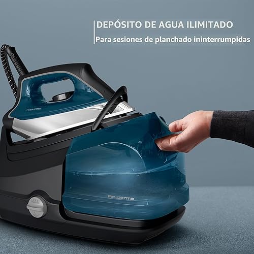 Miniatura 4 de Rowenta Estación de Vapor, Suela de Acero Inoxidable, Plancha Profesional para Ropa, Tanque Removible de 1.1L, Calentamiento Rápido, 1800 Vatios