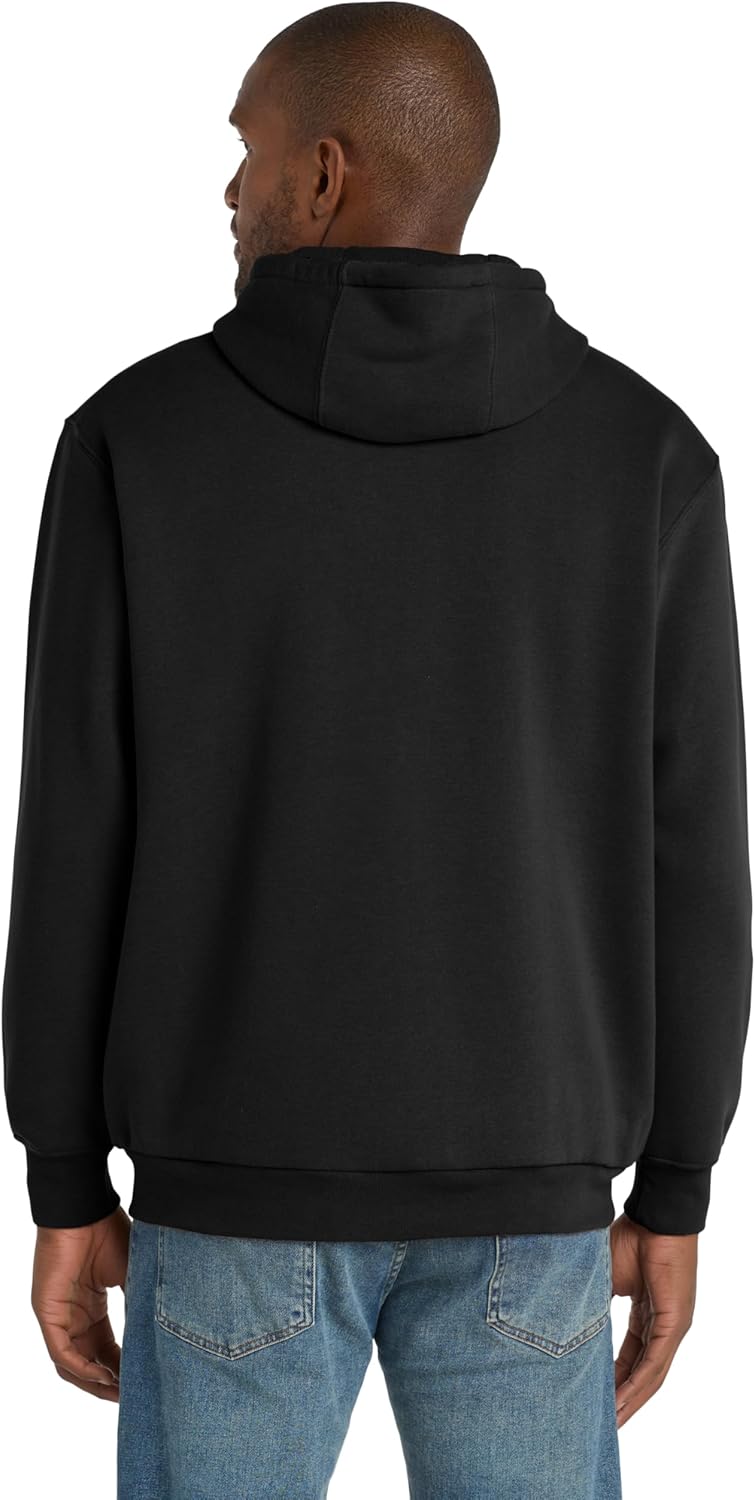 CornerStone Unisex Heavyweight Full Zip Hooded Sweatshirt with Thermal Lining | Zip Hoodie for Men & Women, Adjustable Hood - Image 3