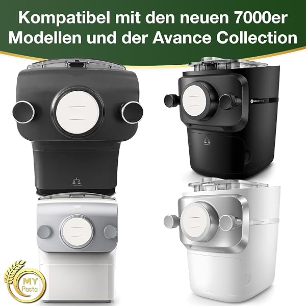 MY PASTA Accessoires adaptés pour machine à pâtes Kitchenaid Pastamaker - Disque à pâtes compatible Kitchen-aid - Insert de fixation matricielle Pastadisc pour pâtes maison (Beds Shell) - 4