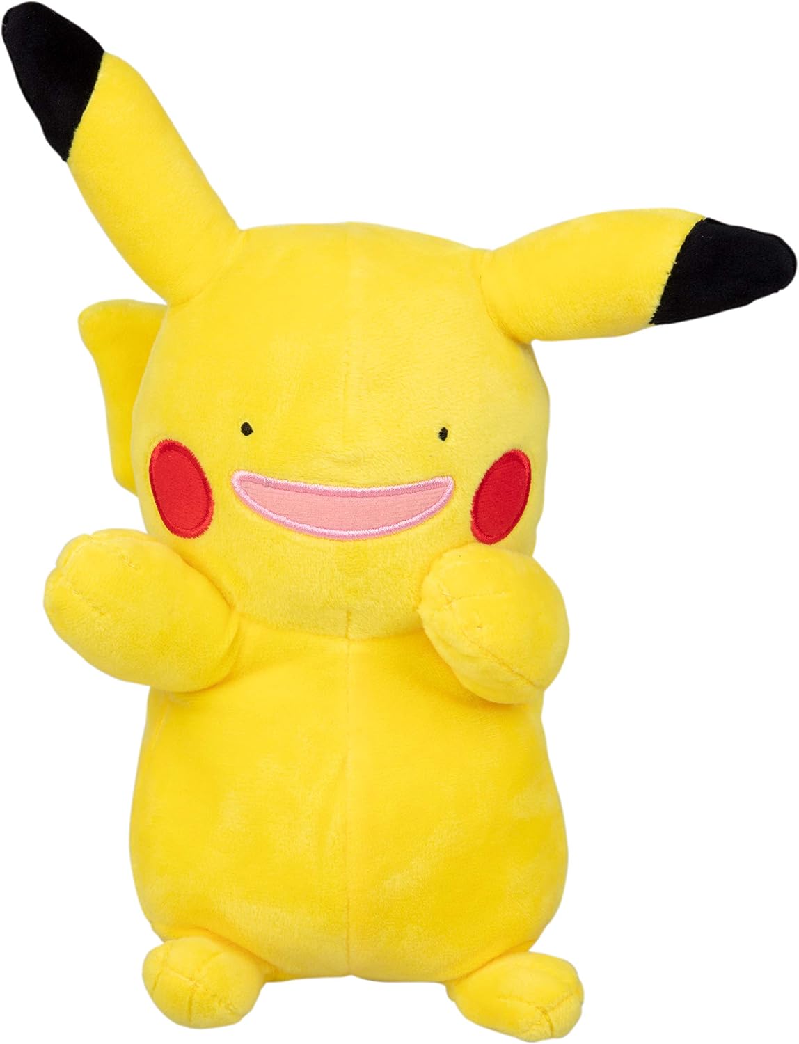 Pokémon Ditto Pikachu Plush Stuffed Animal Toy - 8"