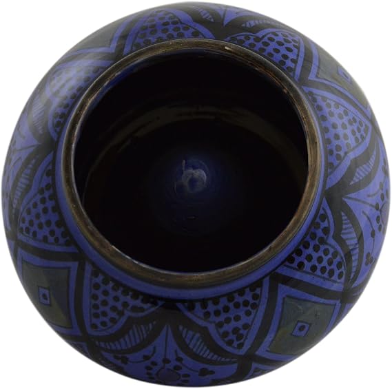 Moroccan Handmade Ceramic Ashtrays Smokeless Cigar Exquisite design with Vivid Colors Large