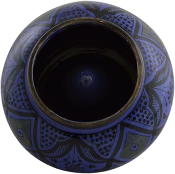 Moroccan Handmade Ceramic Ashtrays Smokeless Cigar Exquisite design with Vivid Colors Large