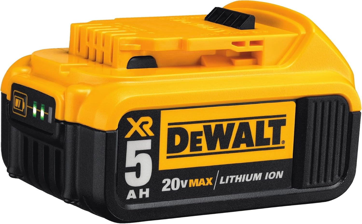 DEWALT 20V MAX Battery Charging Kit, Includes Charger and 2 Batteries, 5Ah, Includes Small Storage Bag (DCB205-2CK)