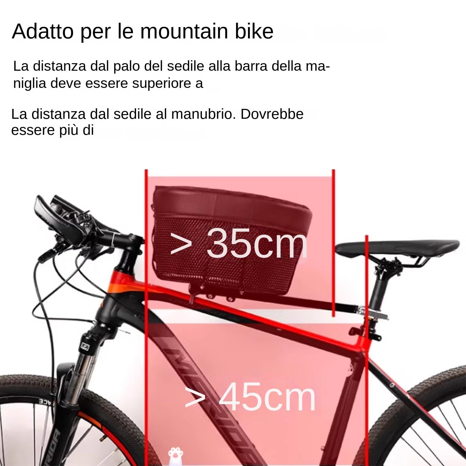 Panier de guidon de vélo, panier de chien détachable, panier pour animaux | d'extérieur, panier amovible imperméable, panier pliable pour animaux de petite taille