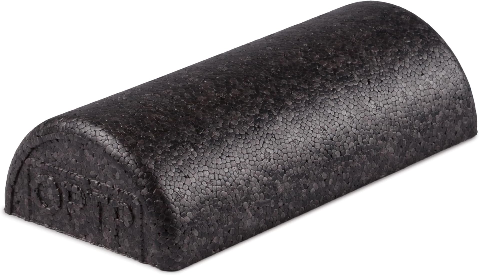 AXIS Firm Foam Roller, High Density Foam Roller for Physical Therapy, Yoga, Pilates, Fitness Exercise and Sports Training (Black, 12" X 3" Half-Round)