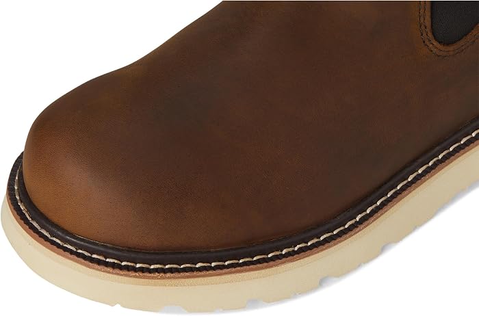 Мужские ботинки Ariat Work Rebar Wedge Chelsea Waterproof Work, цвет: Коричневый — фото 6