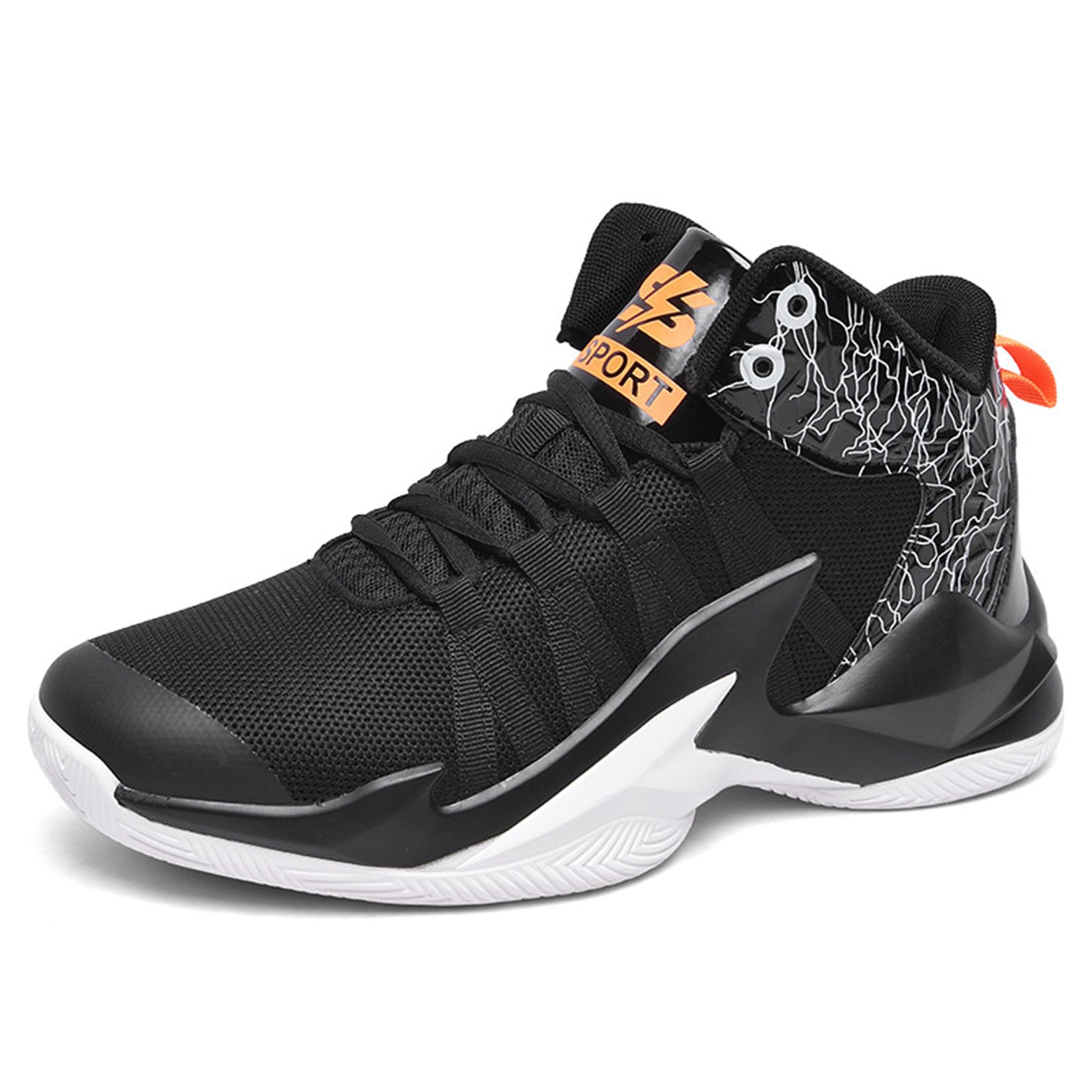 Męskie Buty Do Koszykówki Chłopców Outdoor Buty Sportowe Indoor Buty Sportowe Buty Do Biegania Wygodne(43 EU, Z02)