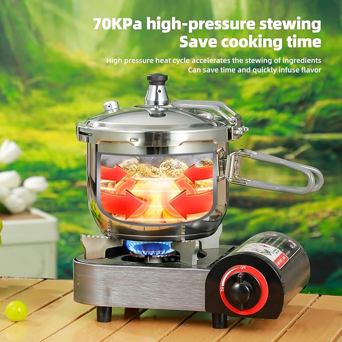 Olla a Presión Acero Inoxidable 1.7L XDCY miniatura 3