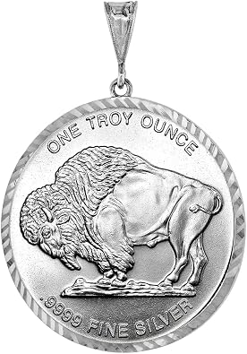 Sterling Silver Mexican Cien Pesos Bezel 39 mm Coins Prong Back Diamond Cut Coin NOT Included