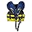 O\'Neill Infant Superlite USCG Life Vest,Pacific/Yellow/Black:Yellow,1sz