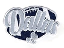 Smc Store Rugby Fans Dallas Logo Patch Embroidery American Football Fan Favorite Team Iron On Sew On Embroidered Patch