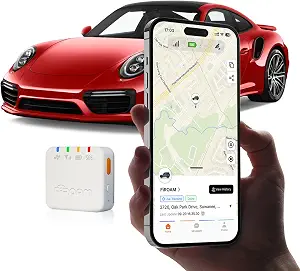 QuadTrack Personal GPS Tracker for Kids, Seniors & Loved Ones | Real-Time Tracking, 4G LTE, 3-Year Standby Battery, Geo-Fence, SOS, iOS & Android, Built-in Global 4G eSIM for 200+ Countries
