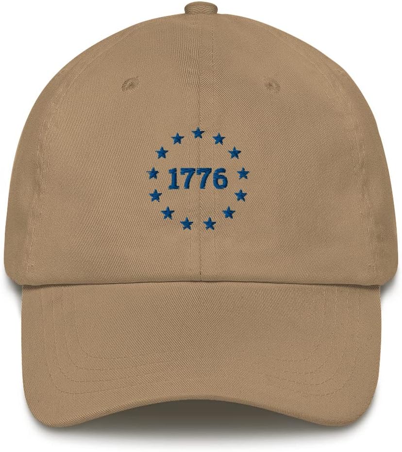 1776 Hats for Men | Betsy Ross Flag Hat - Made in USA - Classic Dad Hat