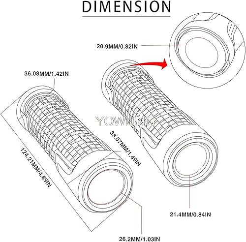 Miniatura 2 de Empuñaduras de manillar 78 ''0.866 in motocicleta aluminio accesorios manillar extremos mango bar Grips para Kawasaki Z900 Z900RS 2017 2018 2019