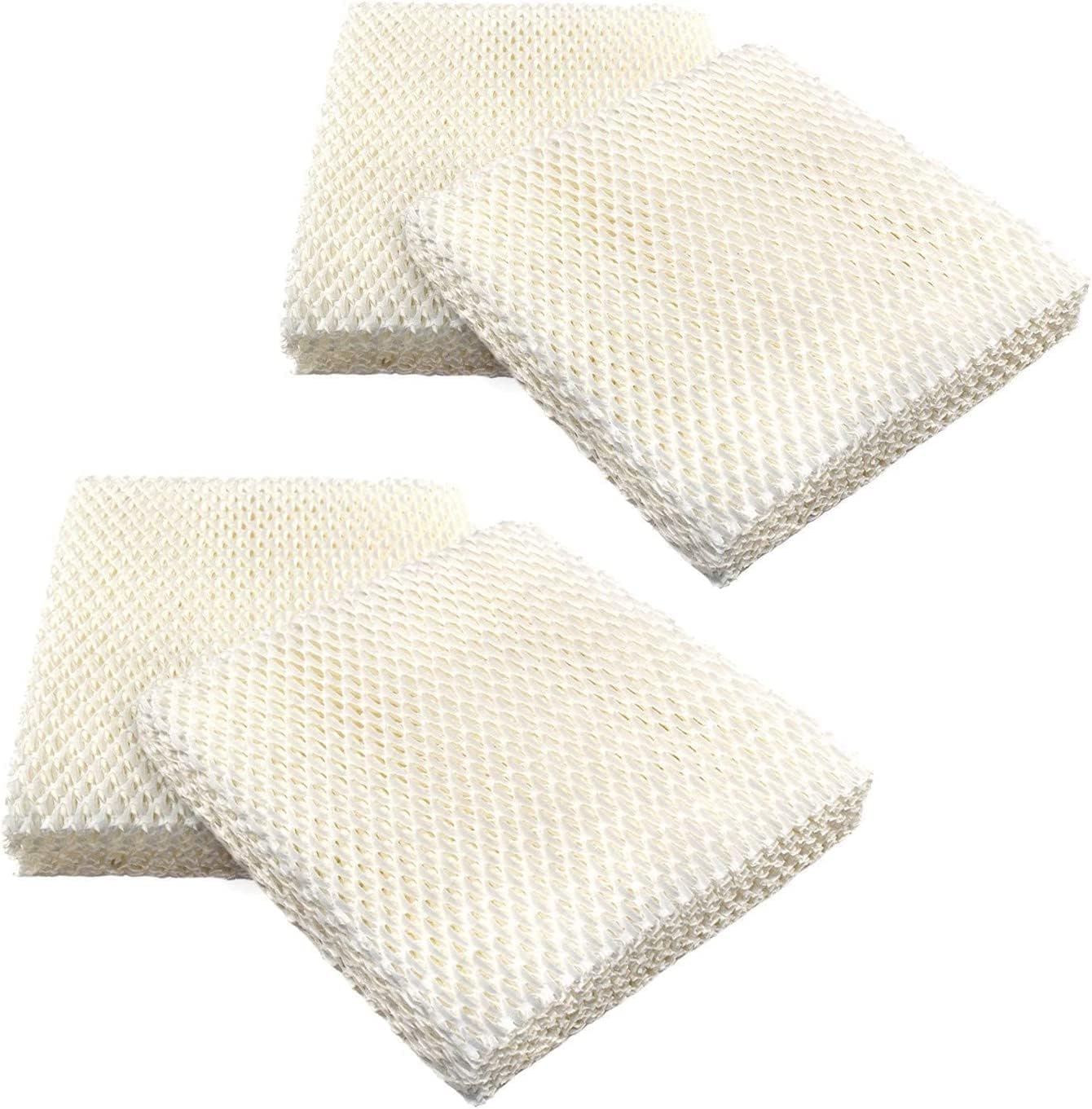HQRP 4-Pack HFT600 Humidifier Wick Filter for Honeywell Filter T HFT600PDQ Replacement fits Honeywell HEV615 HEV620 HEV600 Series Top Fill Cool Mist Humidifiers