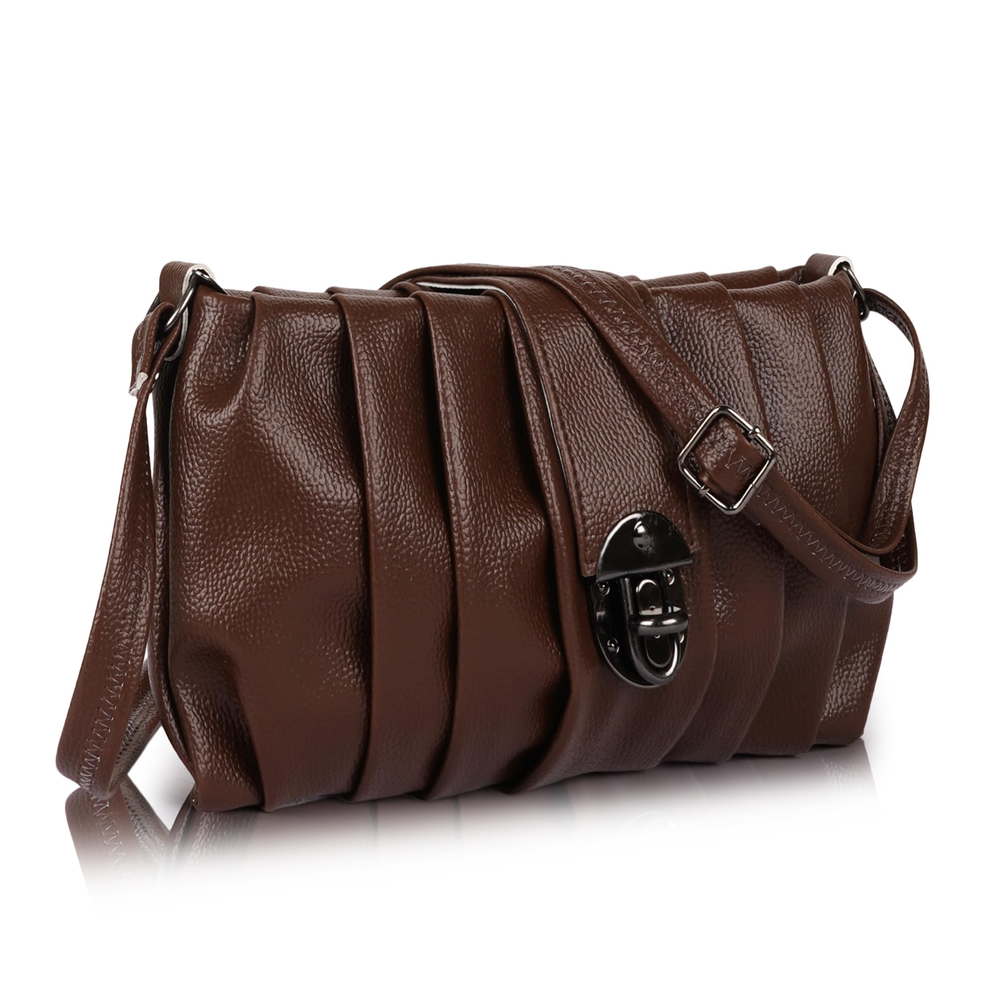 Premium Women’s Sling Bag | Soft PU Leather Crossbody Handbag with Adjustable Strap | Compact & Lightweight Shoulder Bag for Daily Use, Travel & Parties-image-23