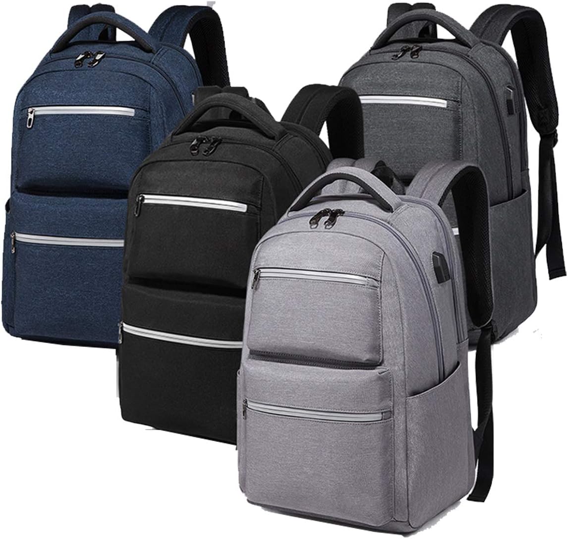 70% Off Everything School Backpack, College Casual Laptop Backpack for Women Men with USB Charging Port, Anti Theft Water Resistant Travel Business Computer Bookbag Bag Fits 15.6 inch Laptop and Notebook