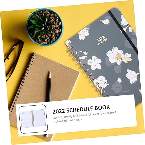 Miniatura 4 de Tofficu 4 Pcs 2022 2022 Agenda 2022-2023 2022 Weekly Planner New Year Planner The Office Notebook Daily Schedule Spiral Notebook Practical Students