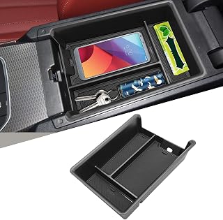 Compatible with 2019-2024 2025 BMW 3 Series Center Console Organizer, For BMW 4 Series Console Organizer Tray i4 G26 2021-2025, For G20 325i 328i 330i and G22 430i 440i Center Armrest Box