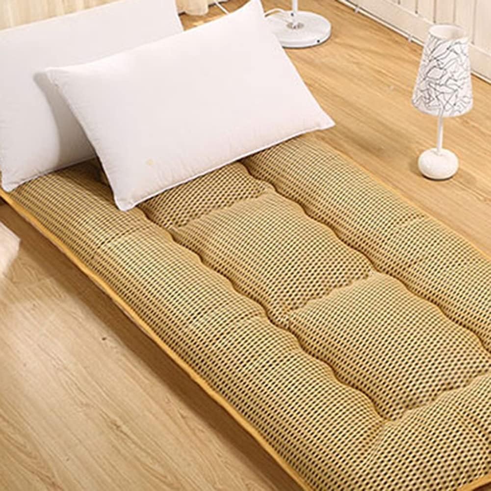 Colchão de chão de futon respirável 4d, colchão de acampamento portátil