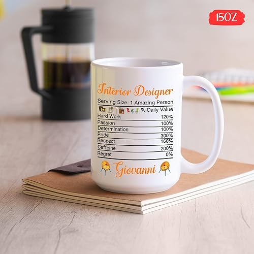 Miniatura 5 de Taza de café personalizada para diseño de interiores, diseño de interiores, taza de diseño de interiores, taza de diseño de interiores, regalo de