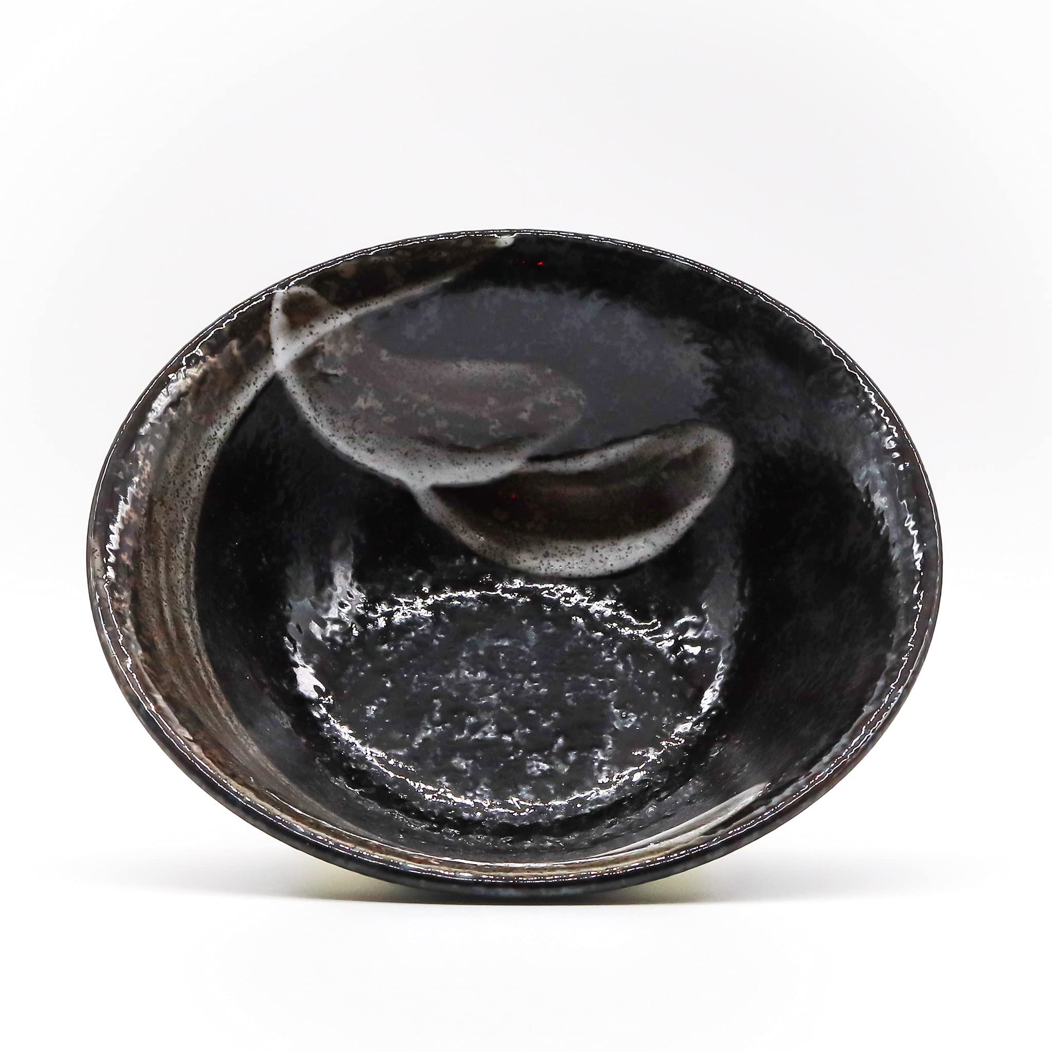 Sushi Sushi Glazed Stoneware Brown/Black/White Ramen Bowl 197×73mm