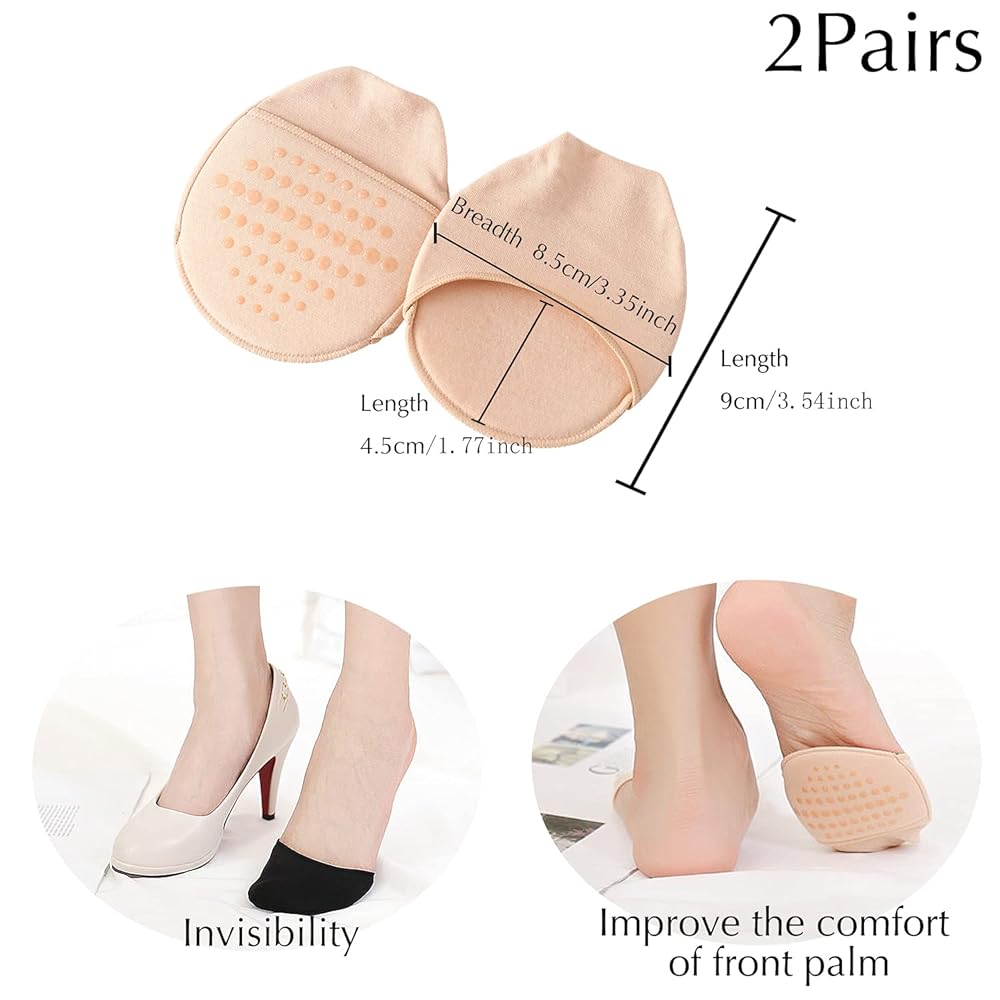 Lot De 4 Paires De Chaussettes Rembourrées Pour Orteils Femme Couleur 1015487 - 12