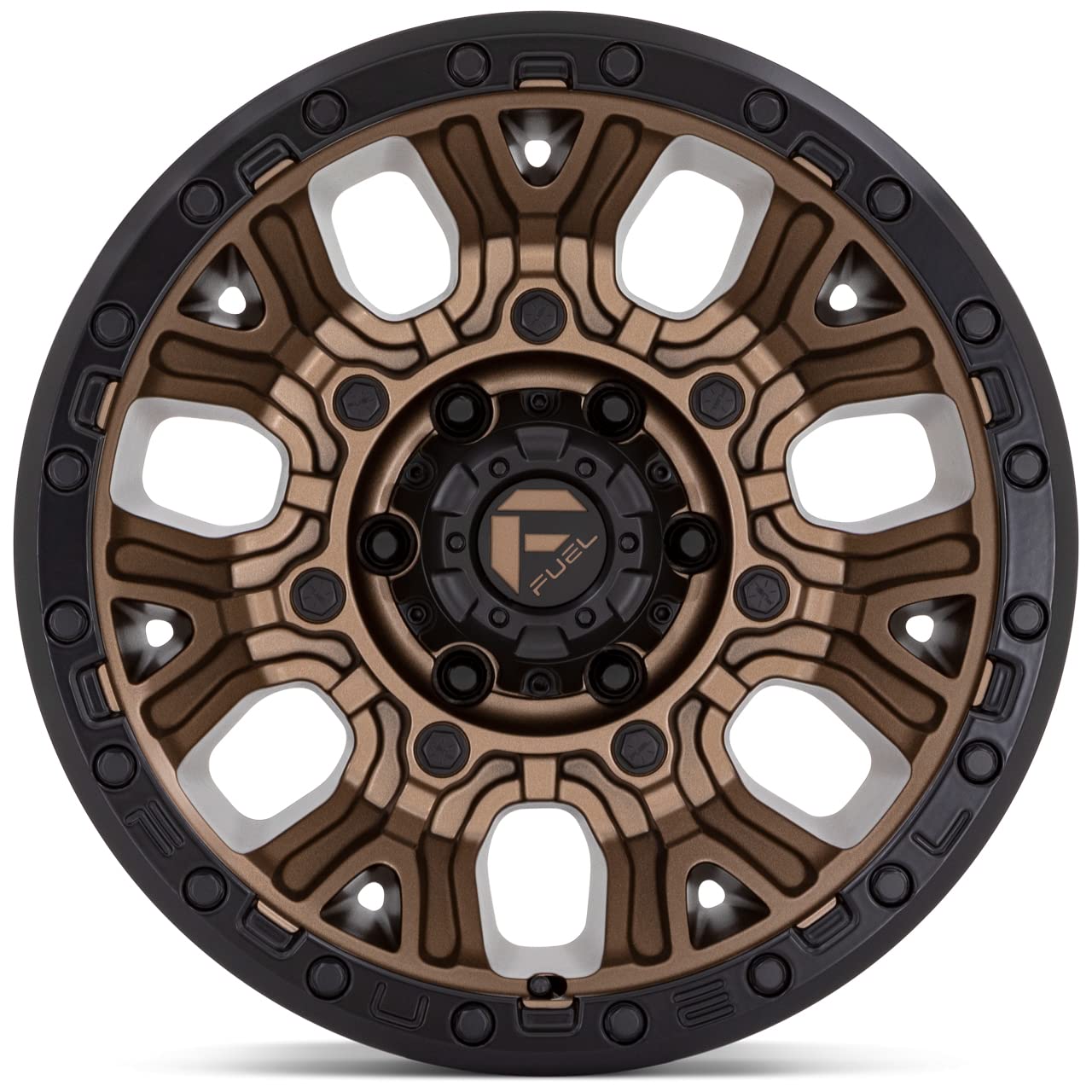 Amazon.com: FUEL OFF-ROAD D826 TRACTION 17X9, 6X5.5, 5.04, 1mm