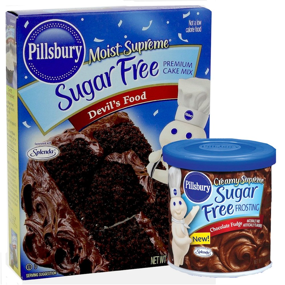 Pillsbury Moist Supreme Sugar Free Devil's Food Cake Mix